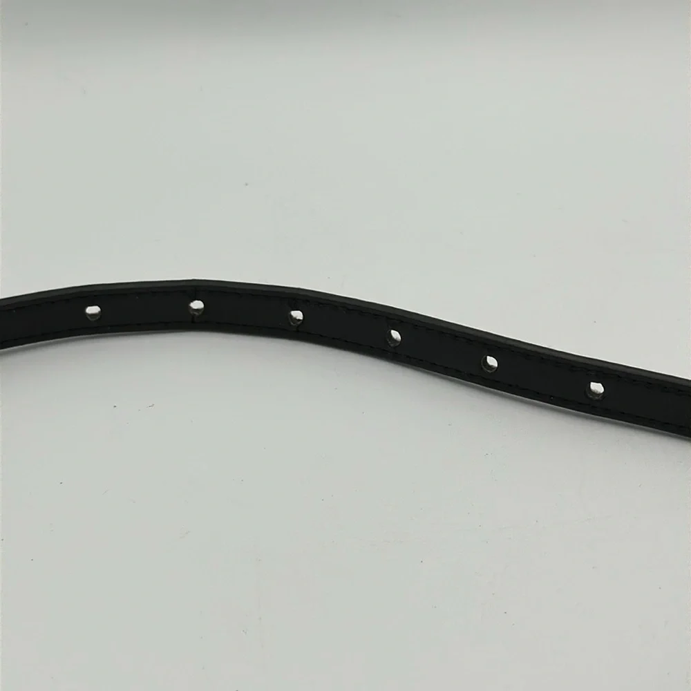 Express thin metallic belt, size M